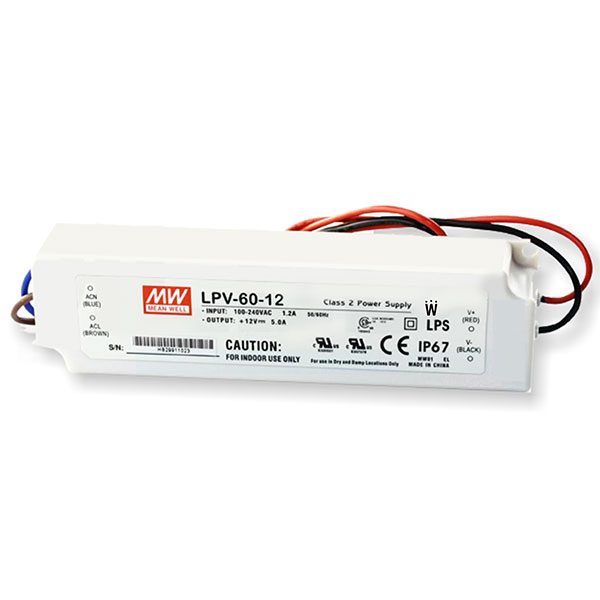 Zdroj Mean Well LPV-60W-12